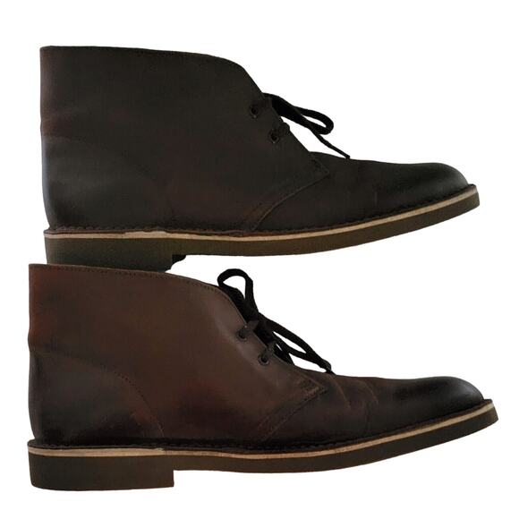 Clarks Men\'s Bushacre 2 Lace-Up Chukka Boot Brown Size 11.5M main image 4